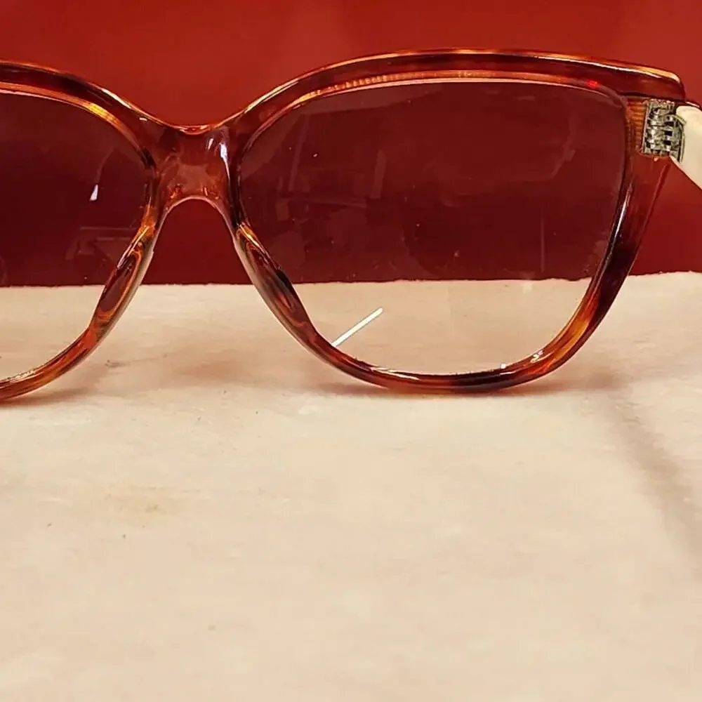 Vintage Givenchy Paris Tortoiseshell Oversize Sunglasses